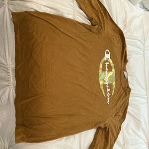 Champion Timberland Collab brown with gold detail size large